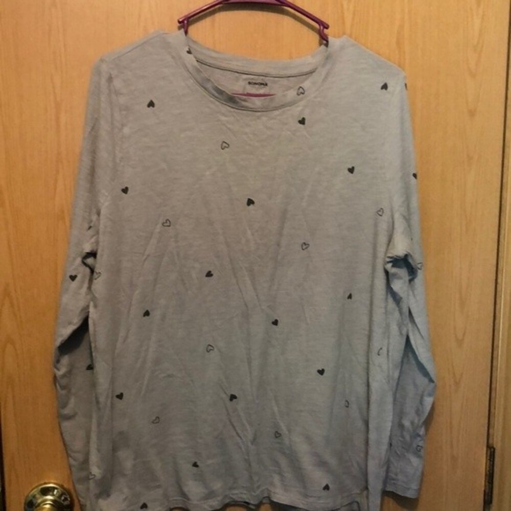 Sonoma goods for life the everyday tee size large long sleeve